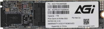 Накопитель SSD AGi PCIe 4.0 x4 1TB AGI1T0G44AI828-CB AI828