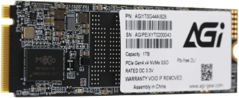 Накопитель SSD AGi PCIe 4.0 x4 1TB AGI1T0G44AI828-CB AI828