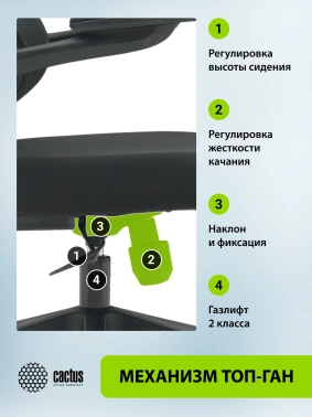 Кресло Cactus  CS-MC505-BK