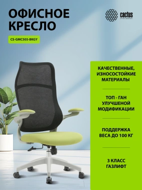 Кресло Cactus  CS-GMC505-BKGY