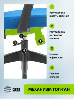 Кресло Cactus  CS-MC515-BL