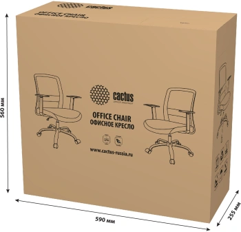 Кресло Cactus  CS-WMC333-BK