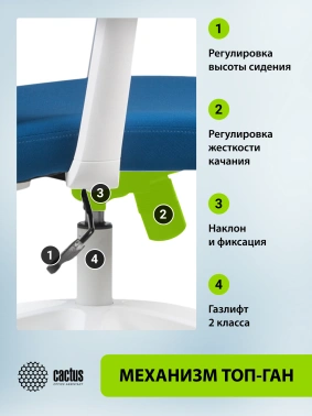 Кресло Cactus  CS-WMC333-BL