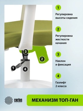 Кресло Cactus  CS-WMC333-GN