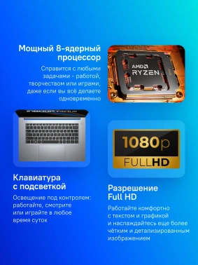 Ноутбук Lenovo IdeaPad  Slim 3 16IAH8