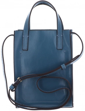 Сумка женская The Bridge Mirra 04340301/BU голубая натур.кожа