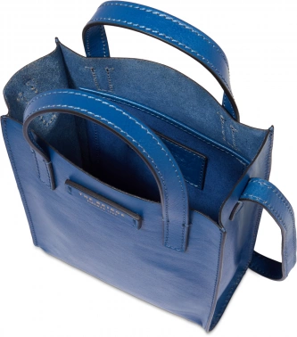 Сумка женская The Bridge Mirra 04340301/EJ синяя натур.кожа