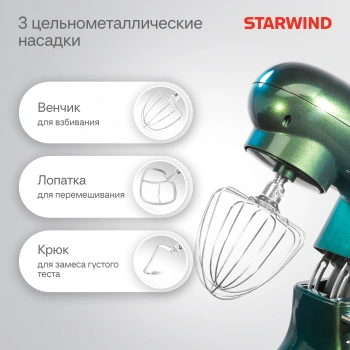 Миксер планетарный Starwind SPM7166