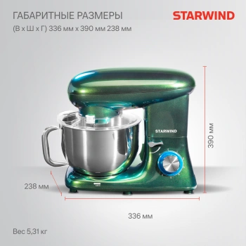 Миксер планетарный Starwind SPM7166