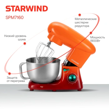 Миксер планетарный Starwind SPM7160