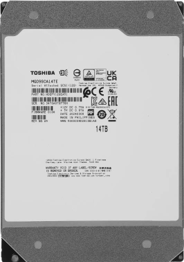 Жесткий диск Toshiba SAS 3.0 14TB  MG09SCA14TE