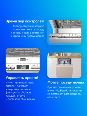 Посудомоечная машина встраив. Bosch SPV4HMX10E