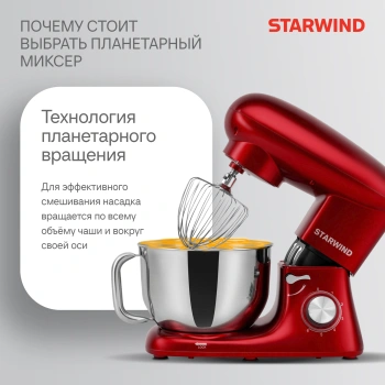 Миксер планетарный Starwind SPM7165