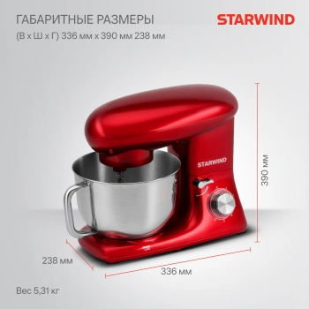 Миксер планетарный Starwind SPM7165