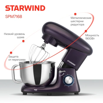Миксер планетарный Starwind SPM7168