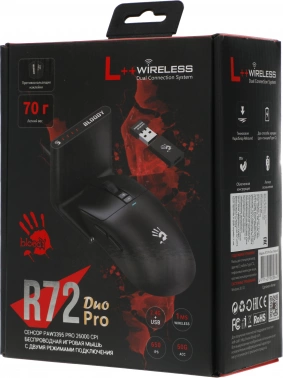 Мышь A4Tech Bloody R72 Pro Duo