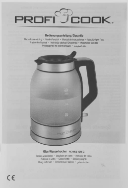 Чайник электрический Profi Cook PC-WKS 1215 G