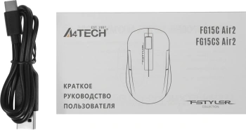 Мышь A4Tech Fstyler FG15CS Air2