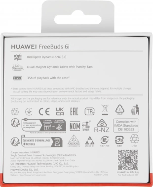 Гарнитура внутриканальные Huawei FreeBuds 6i Orca-T100