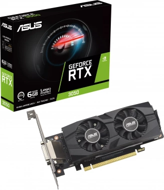 Видеокарта Asus PCI-E 4.0  RTX3050-O6G-LP-BRK