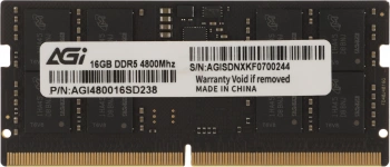 Память DDR5 16GB 4800MHz AGi  AGI480016SD238