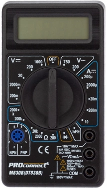 Мультиметр PROconnect  M830B DT830B