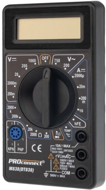 Мультиметр PROconnect  M838 DT838