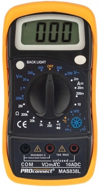 Мультиметр PROconnect  MAS838L DT858L