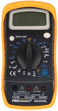Мультиметр PROconnect  MAS838L DT858L