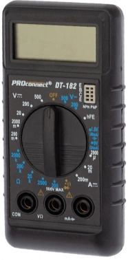 Мультиметр PROconnect  М-182 DT-182
