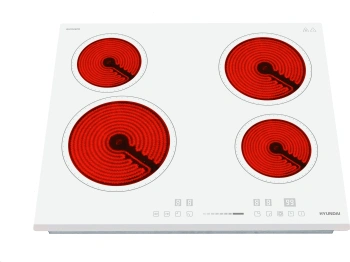 Варочная поверхность Hyundai HHE 6452 WG