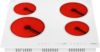 Варочная поверхность Hyundai HHE 6452 WG
