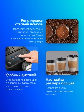 Кофемашина Delonghi Rivelia EXAM440.35.B