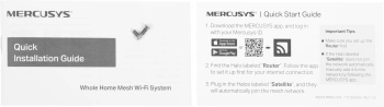 Бесшовный Mesh роутер Mercusys Halo H60X(2-pack)