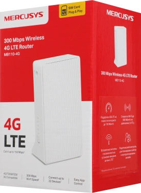 Роутер беспроводной Mercusys MB110-4G