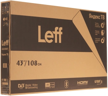 Телевизор LED Leff 43