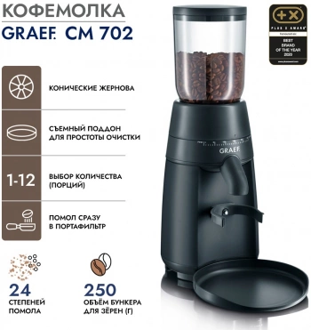 Кофемолка Graef CM702EU