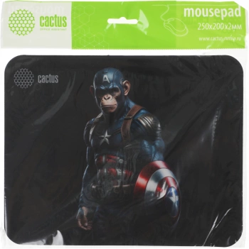 Коврик для мыши Cactus Captain America
