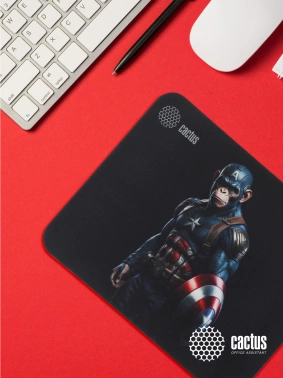Коврик для мыши Cactus Captain America