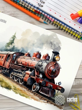 Коврик для мыши Cactus Locomotive