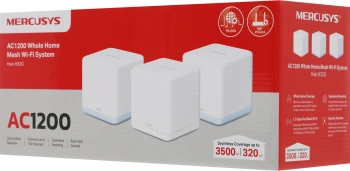 Бесшовный Mesh роутер Mercusys Halo H32G(3-pack)