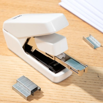 Степлер настольный Deli 0370SWhite