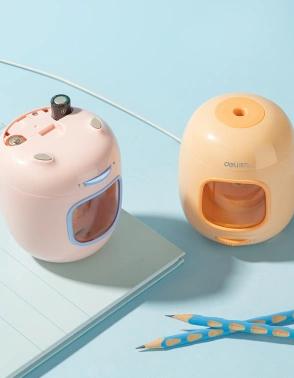 Точилка для карандашей электрическая Deli  VA13BLUE