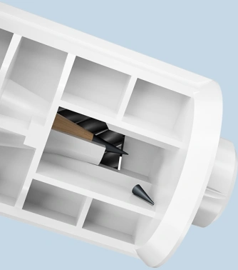 Точилка для карандашей электрическая Deli  VA10BLUE