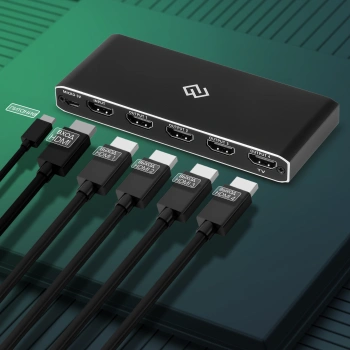 Сплиттер аудио-видео Digma DHSP-v2x4