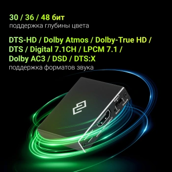 Сплиттер аудио-видео Digma DHSP-v2x2