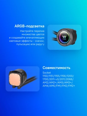 Система водяного охлаждения Thermaltake TH280 V2