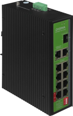 Коммутатор Digma  DSP408F-2G1S-300