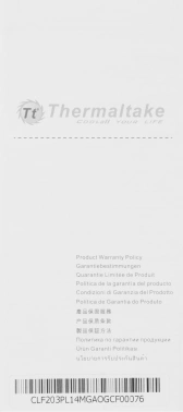 Вентилятор для корпуса Thermaltake  CT140 Sync Matcha