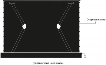 Экран Cactus 148x263см FloorRising CS-PSFRCLR-263X148
